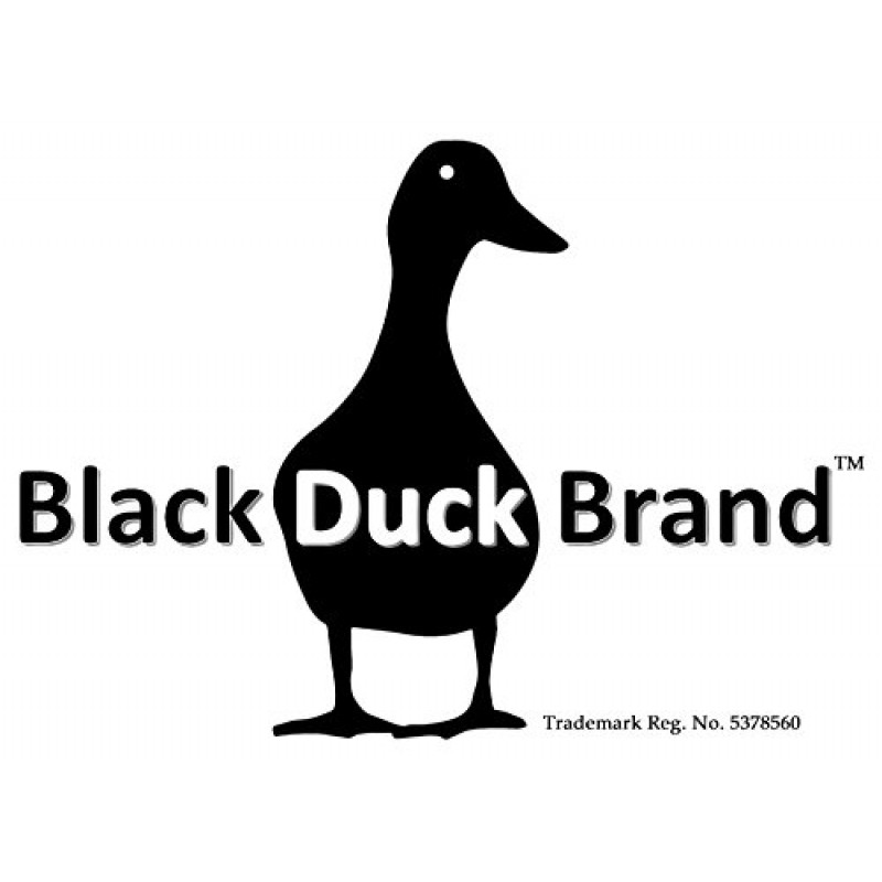 Black Duck 브랜드 보안 모자 조정 가능한 야구 모자 - 12팩 블랙