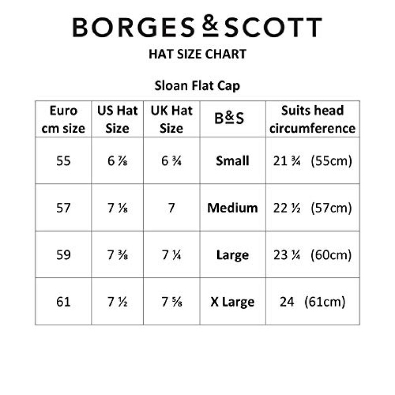 Borges & Scott The Sloan - 아이리쉬 트위드와 누벅 가죽 플랫 캡