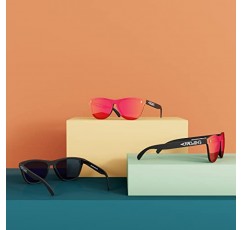 ROCKNIGHT HD 편광 UV400 보호 눈부심 방지 초경량 야외 선글라스 세련된 TR90 피부 친화적인 프레임 평면 렌즈