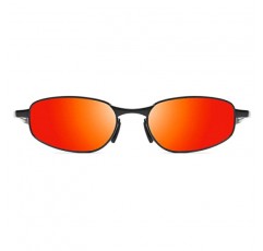 ZHILE 편광 선글라스 남성과 여성 UV400 보호를 위한 소형 직사각형 금속 프레임