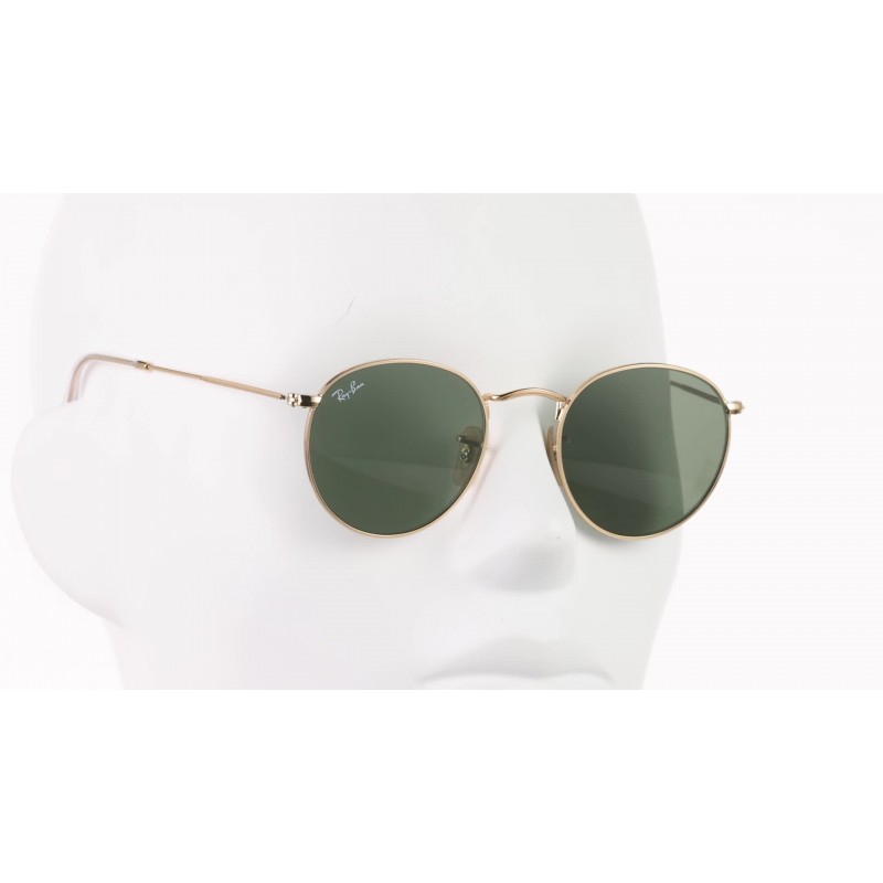 Ray-Ban Rb3447n 라운드 플랫 렌즈 편광 선글라스