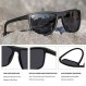 MAXJULI 남성용 편광 선글라스, 스포츠 운전 낚시 라이트 프레임 UV400 Protection Square Sun Glasses 8135