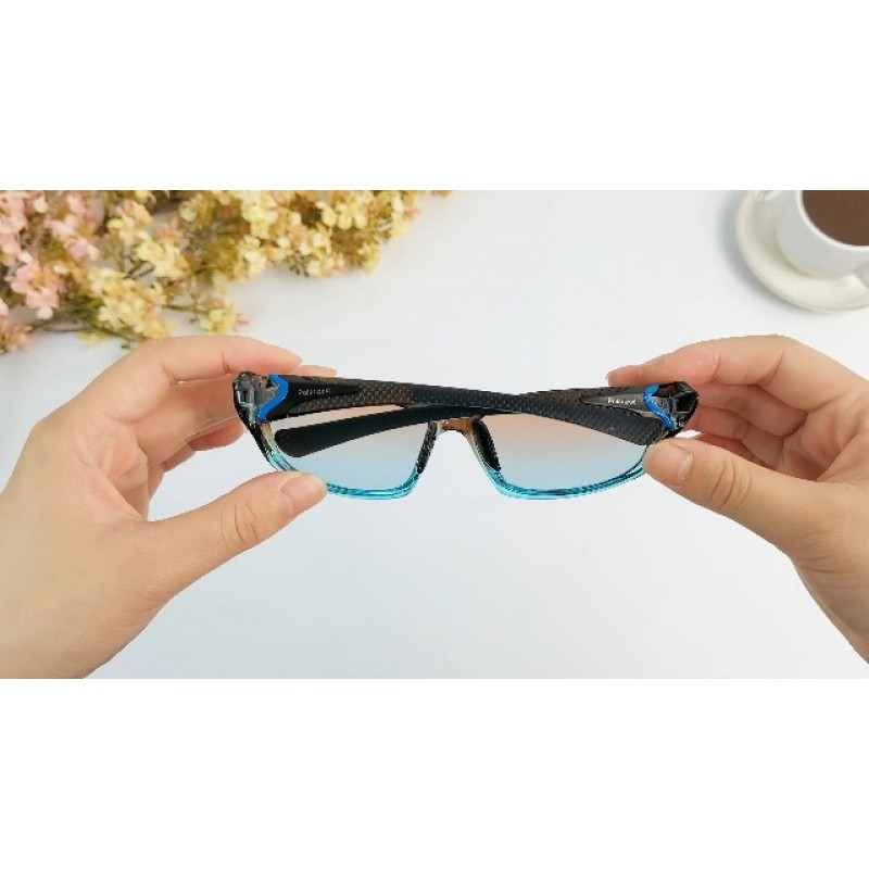 Cindeer 6 쌍 남성용 편광 선글라스 선글라스 감싸기 스포츠 선글라스 자외선 차단 하이킹용 선글라스