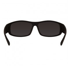 Piranha Eyewear 회색 렌즈가 있는 블랙 색상의 Caspian 스포츠 선글라스