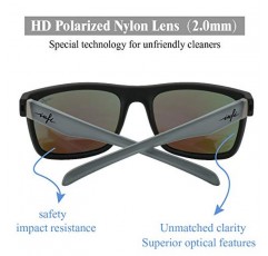 INFI 남성용 편광 선글라스 낚시 운전 달리기 미러 안경 UV400 Protectiont