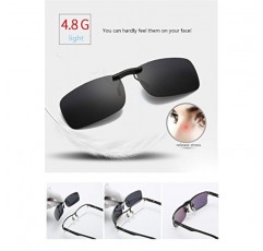 처방 안경용 편광 클립 선글라스 - 클립 온 선글라스