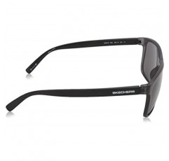 Skechers 남성 Se6015 선글라스, 블랙, 59mm 미국