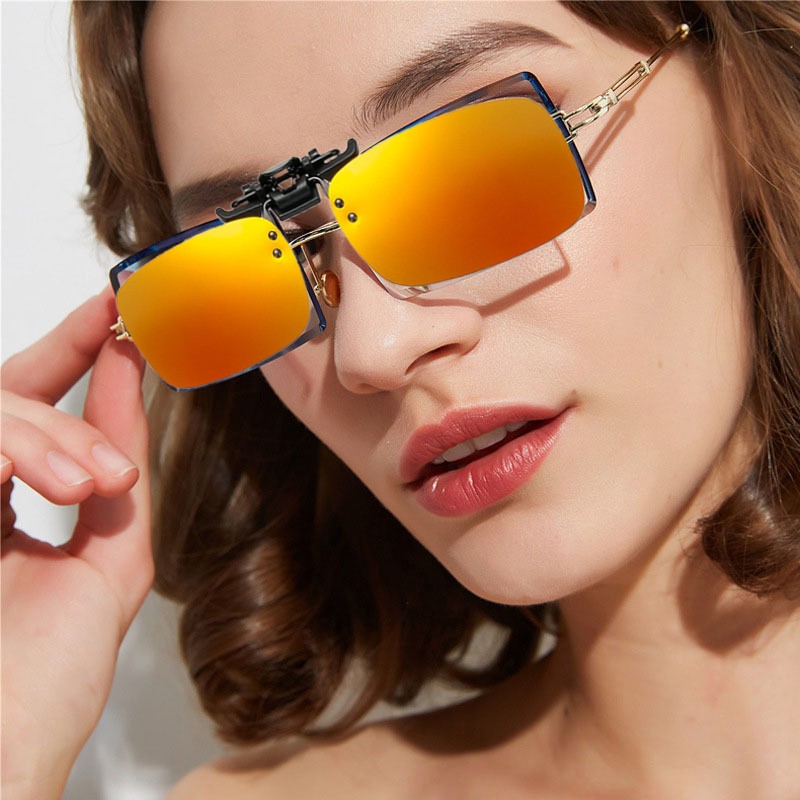 처방 안경, UV 보호 선글라스 N44용 플립 업 편광 렌즈의 RuiJinGen 클립