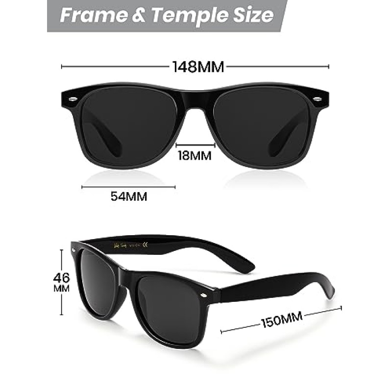 Veda Tinda Vision 편광 선글라스 남성 사각형 직사각형 검은 선글라스 여성 남성 유행 운전 선글라스 UV400 보호 TAC 렌즈 C03