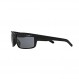 Arnette AN4202 패스트볼 직사각형 선글라스, 퍼지 블랙/그레이 편광, 62mm