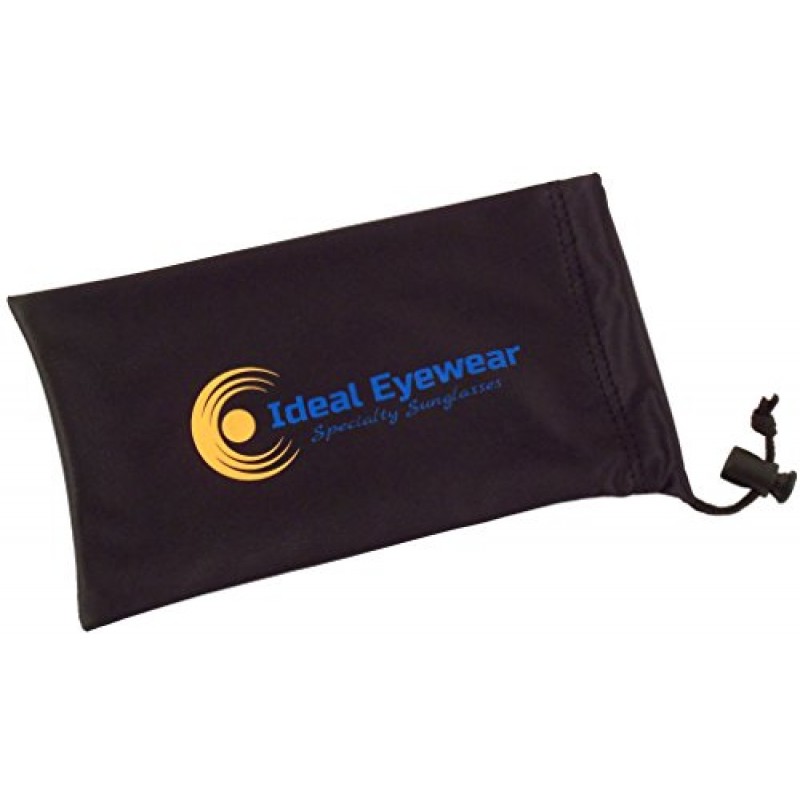 아이디얼 아이웨어 선 실드 블루 블로킹 핏 오버 선글라스 HD 구리 렌즈 - 안경 위에 착용 - 랩 어라운드