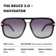 Prive Revaux 브루스 2.0 네비게이터 선글라스 – 수제, 편광 렌즈, 100% 자외선 차단 – 남성용