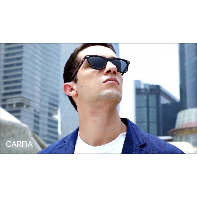 CARFIA 아세테이트 남성용 편광 선글라스 남성용 레트로 스포츠 운전 낚시 자외선 차단 안경
