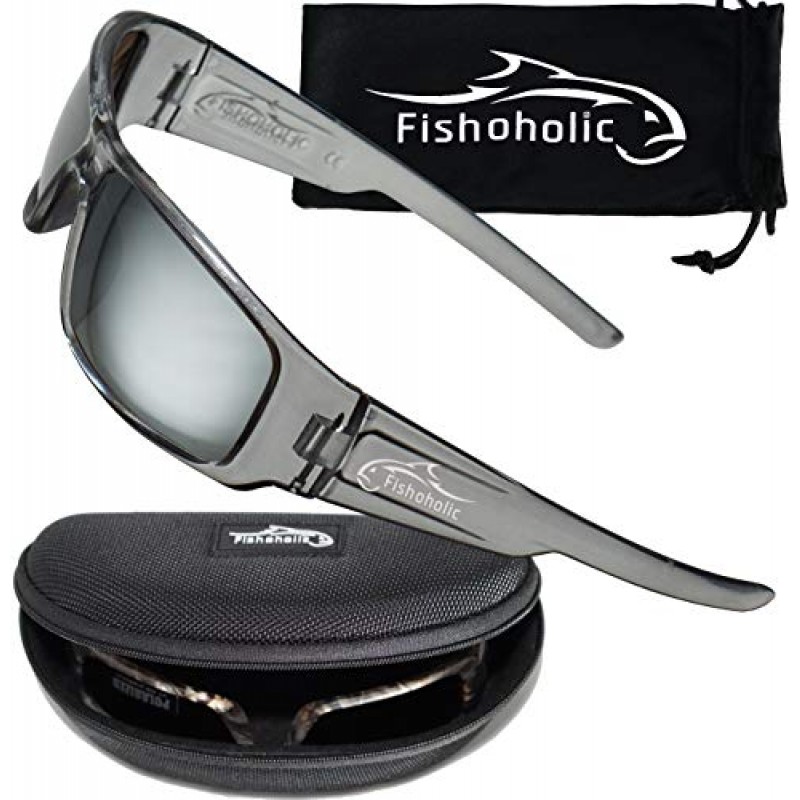 Fishoholic 편광 낚시 선글라스 UV400-9 색상 낚시 선물 남성 여성
