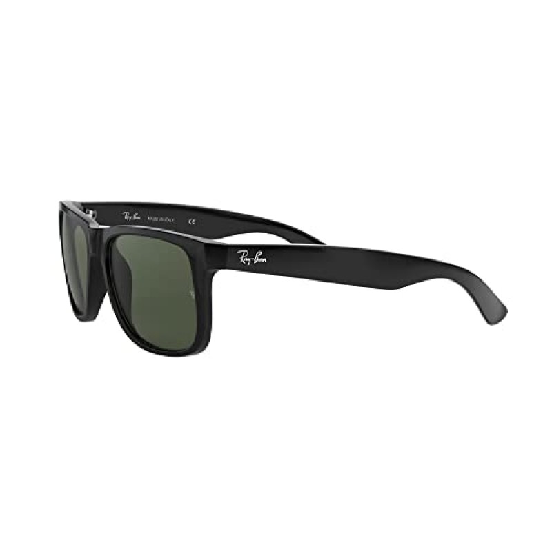 Ray-Ban Rb4165f 저스틴 로우 브리지 핏 직사각형 선글라스