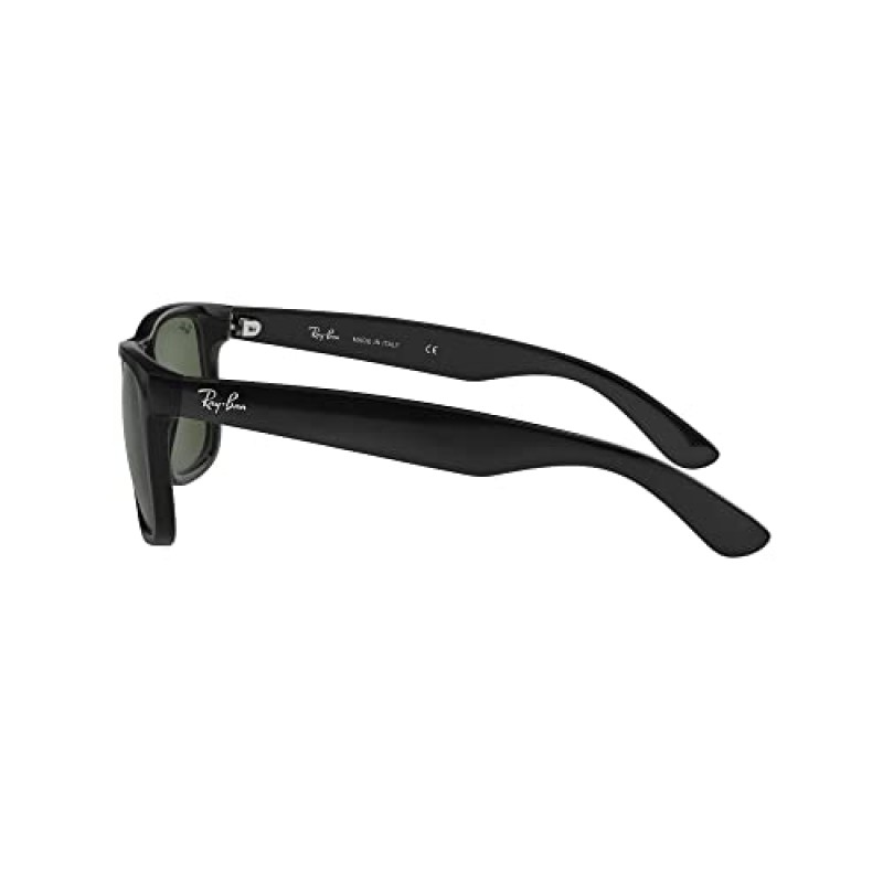 Ray-Ban Rb4165f 저스틴 로우 브리지 핏 직사각형 선글라스