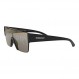 버버리 BE 4291 3001/G 블랙 플라스틱 직사각형 선글라스 골드 미러 렌즈