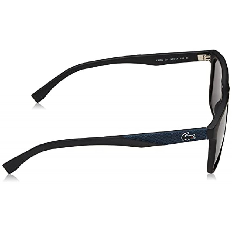 Lacoste 남성 L900s 직사각형 선글라스