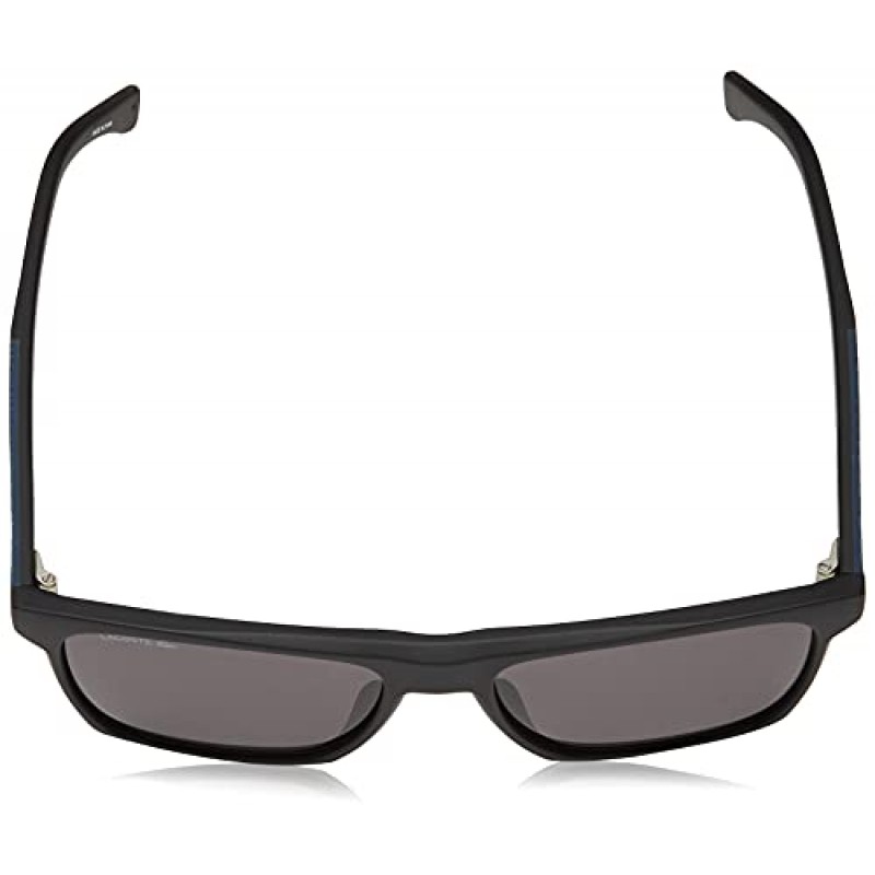 Lacoste 남성 L900s 직사각형 선글라스
