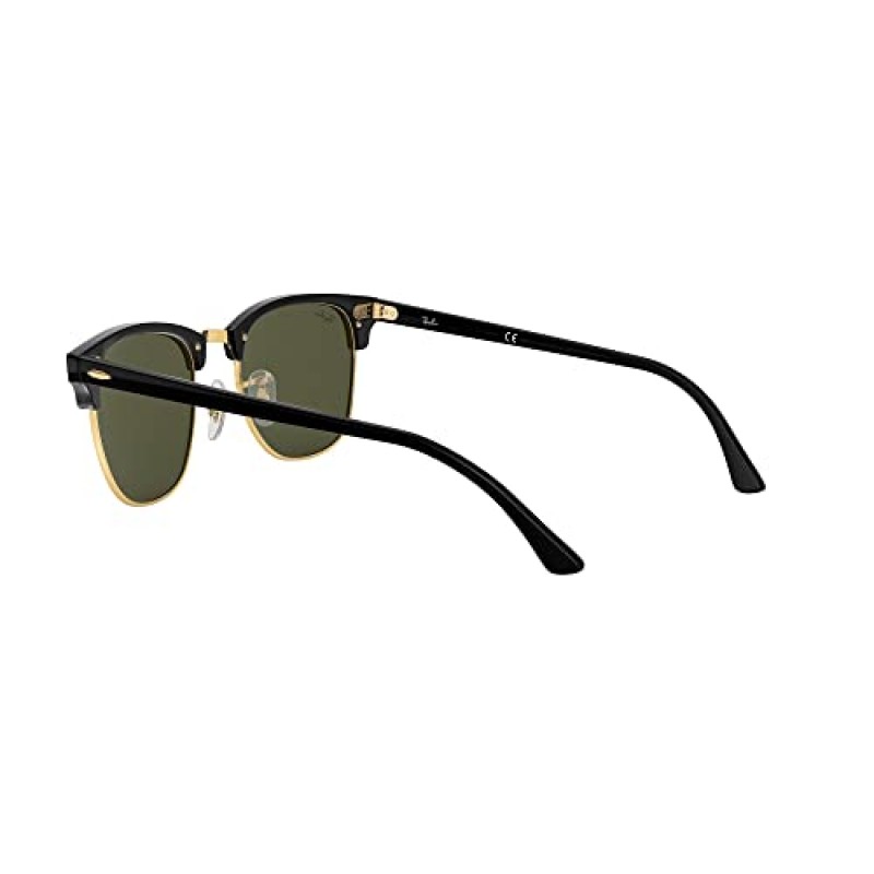 Ray-Ban RB3016f 클럽마스터 로우 브리지 핏 스퀘어 선글라스