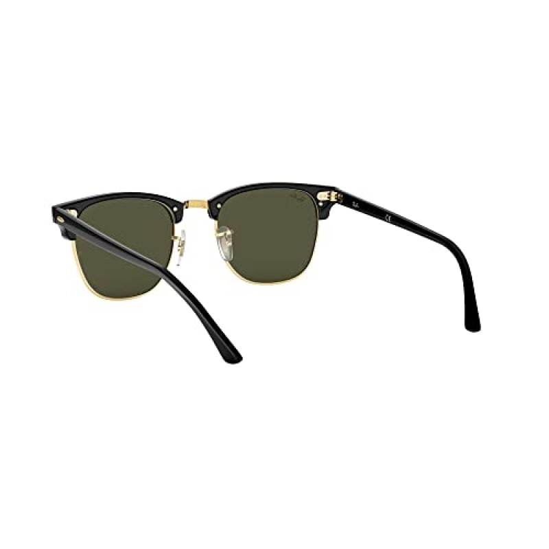 Ray-Ban RB3016f 클럽마스터 로우 브리지 핏 스퀘어 선글라스