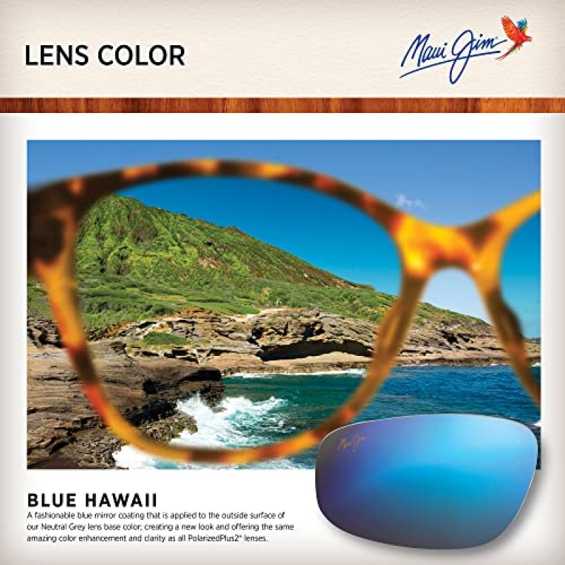 Maui Jim Stone Shack 특허 받은 편광 플러스 2 렌즈 라이프스타일 선글라스