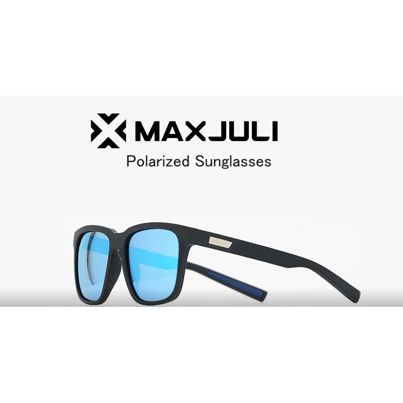 MAXJULI 큰 머리 남성 여성용 편광 선글라스 8023