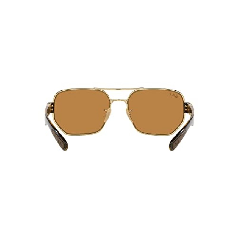 Ray-Ban Rb3672 직사각형 선글라스