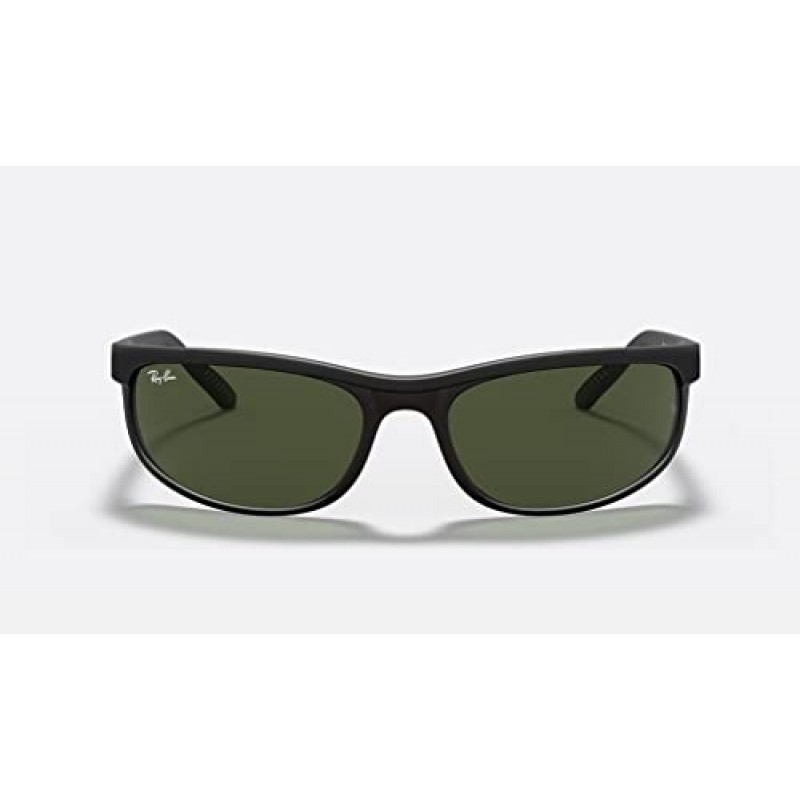 Ray-Ban RB2027 프레데터 2 남성용 여성용 선글라스 + 디자이너 iWear 안경 관리 키트 포함 번들