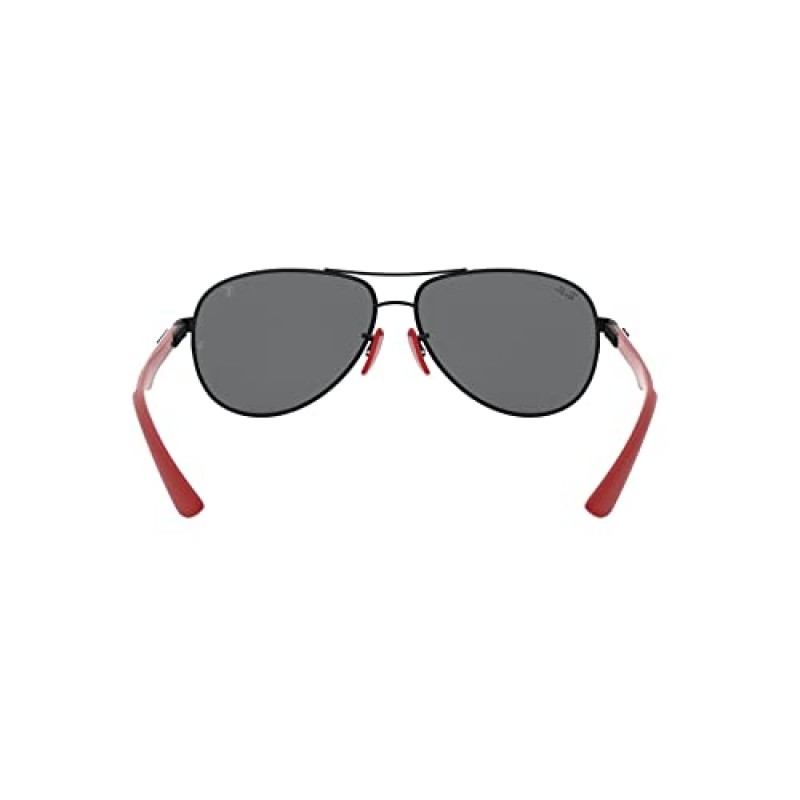 Ray-Ban Rb8313m Scuderia Ferrari 컬렉션 에비에이터 선글라스