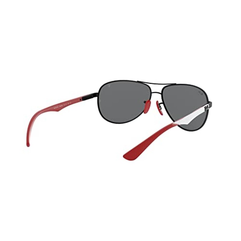 Ray-Ban Rb8313m Scuderia Ferrari 컬렉션 에비에이터 선글라스