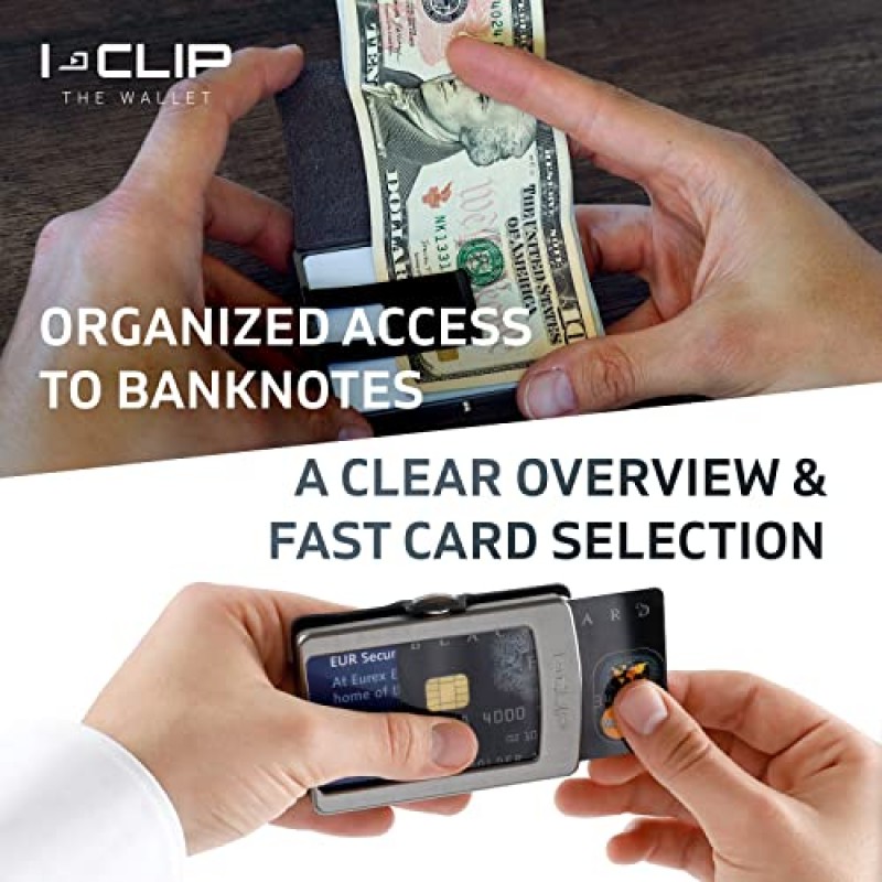 I-CLIP ® Wallet AdvantageR(6가지 변형으로 사용 가능)