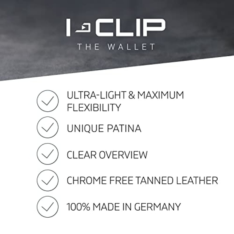 I-CLIP ® Wallet AdvantageR(6가지 변형으로 사용 가능)