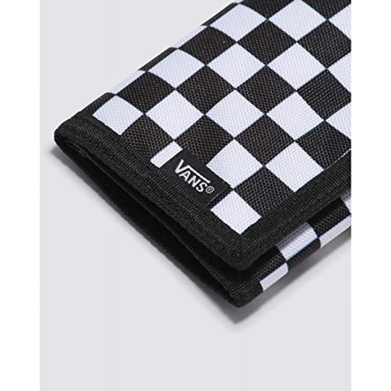 Vans The Slipped Wallet (블랙/화이트 체크, OS)