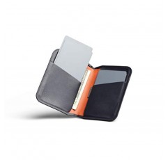 Bellroy Apex 슬림 슬리브(슬림 폴더형 가죽 지갑, RFID 보호) - Onyx