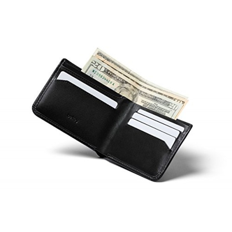 Bellroy Hide & Seek 지갑(슬림 가죽 이중 디자인, RFID 보호, 5-12개의 카드 수납, 동전 파우치, 플랫 노트 섹션, 히든 포켓)
