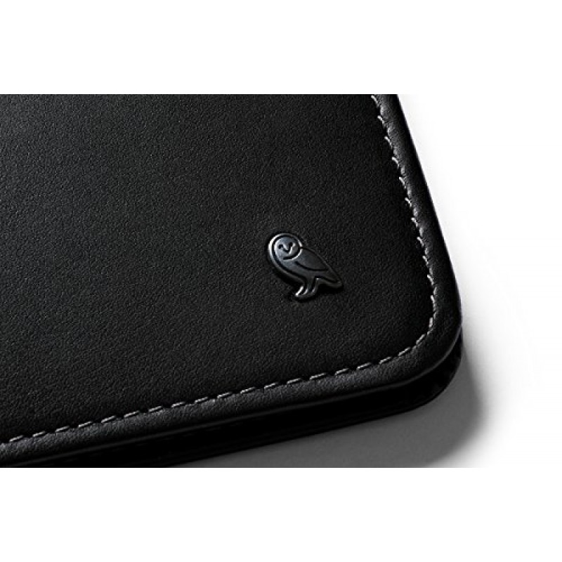 Bellroy Hide & Seek 지갑(슬림 가죽 이중 디자인, RFID 보호, 5-12개의 카드 수납, 동전 파우치, 플랫 노트 섹션, 히든 포켓)