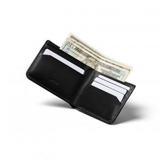 Bellroy Hide & Seek 지갑(슬림 가죽 이중 디자인, RFID 보호, 5-12개의 카드 수납, 동전 파우치, 플랫 노트 섹션, 히든 포켓)