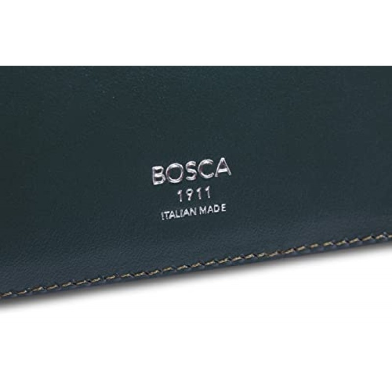 Bosca ITALIA 슬림 8슬롯 남성용 포켓 지갑 Made in Italy, Monfrini 컬렉션