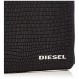 Diesel 남성용 HEBY 24 ZIP POCKET 지갑, 블랙