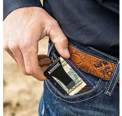 Montana Silversmiths 서부 테마 신용카드 및 현금 케이스(기도하는 카우보이)