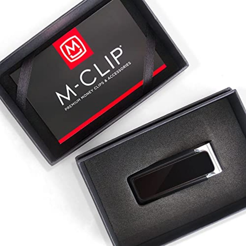 M-클립 머니 클립 - 전면 포켓 휴대를 위한 미니멀리스트 슬림 지갑 대안 - 남성용 현금 및 신용 카드 소지자