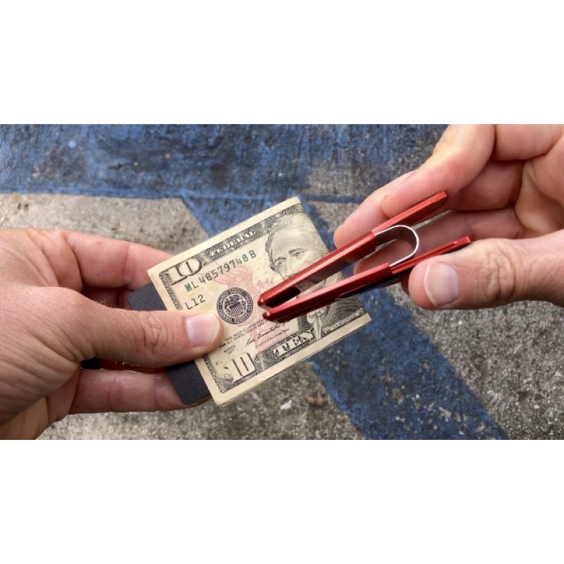 M-클립 머니 클립 - 전면 포켓 휴대를 위한 미니멀리스트 슬림 지갑 대안 - 남성용 현금 및 신용 카드 소지자