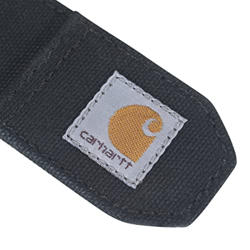 Carhartt 남성 캐주얼 러기드 덕 캔버스 벨트