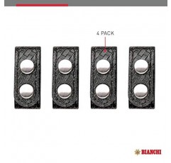 Bianchi AccuMold 엘리트 4팩 7906 크롬 스냅 벨트 키퍼