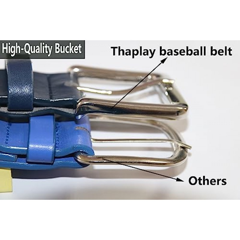 Thaplay 야구/소프트볼 벨트 - 남성용 아동 청소년을 위한 조절 가능한 크기 유니폼 벨트