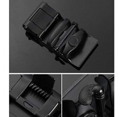RTGGSEL 남성용 40mm 래칫 벨트 버클 전용 1 3/8 슬라이드 벨트 스트랩 자동 가죽 벨트 버클 교체