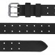남성용 PBF 더블 프롱 가죽 작업 벨트 | 38mm 와이드 | 헤비 듀티 | 진짜 가죽 벨트