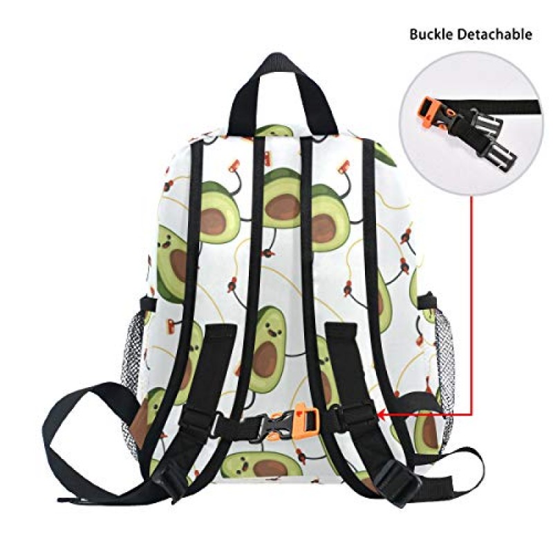 Tarity 귀여운 아보카도 유아 배낭 어린이 유치원 보육 유치원 학교 가방 어린이 여행 가방 Bookbags Daypack For Boys Girls