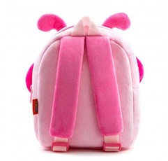 귀여운 유아 배낭 유아 가방 봉제 동물 만화 미니 여행 가방 아기 소녀 소년 2-6 년 (핑크 나비)